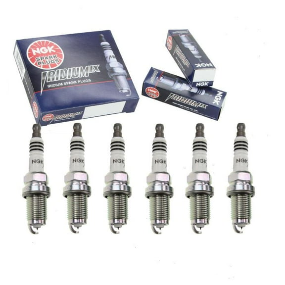 6 pc NGK Iridium IX Spark Plugs compatible with Acura MDX 3.5L V6 2003-2006