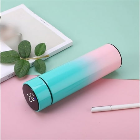 

Wyzesi LED Intelligent Temperature Display Gradient Color Insulation Cup 500ML