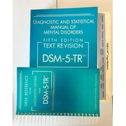 Diagnostic and Statistical Manual of Mental Disorders, Dsm-5-tr -PAPERBACK + TAB SET + DESK REFERENCE (SPIRALBOUND)