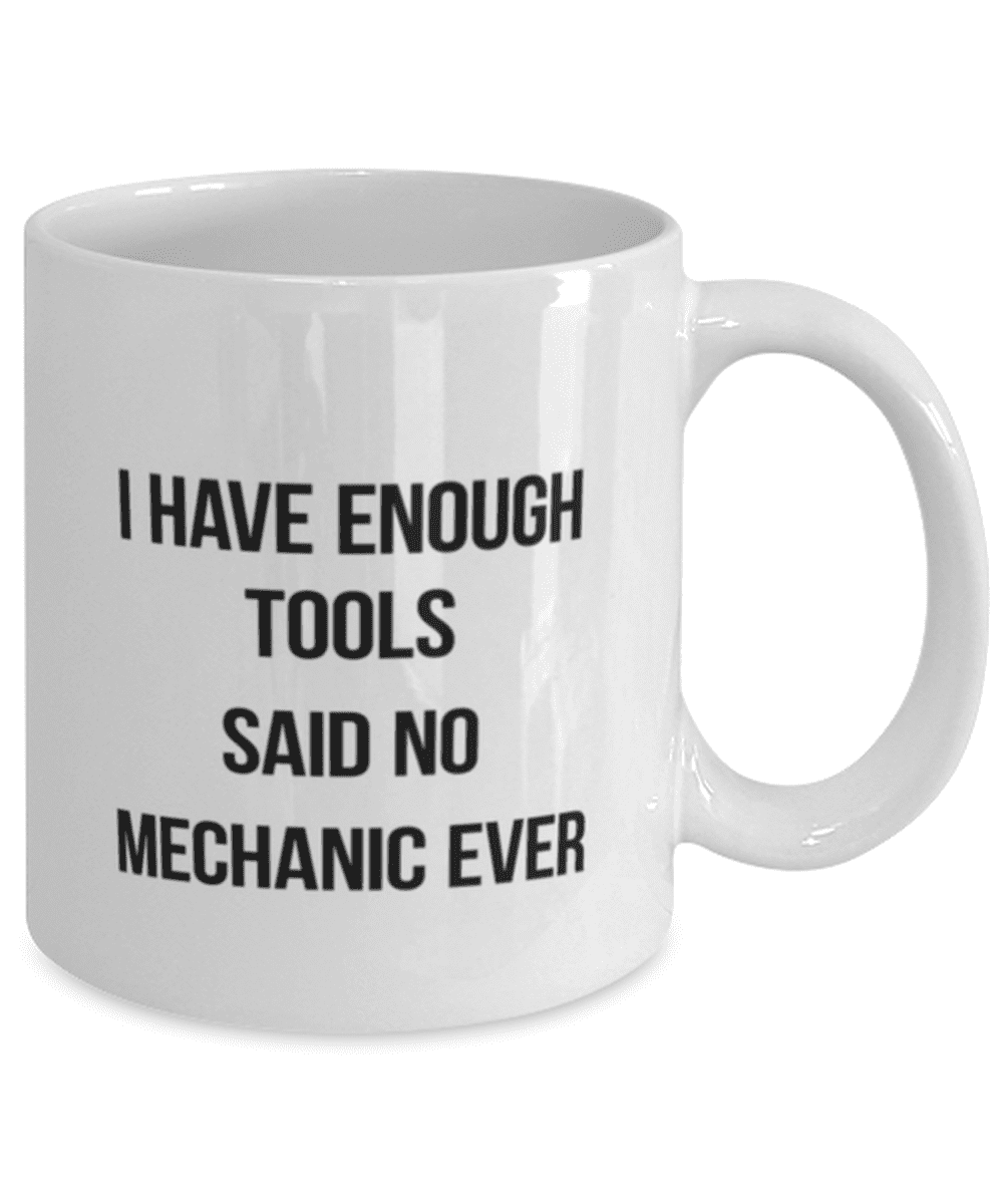 Funny Coffee Mug Mechanic Toolbox Set , Auto/Car Mechanic Gift 11 OZ