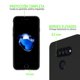 thumbnail image 2 of Funda de Silicon Suave Para Motorola Moto E7 Plus Molan Cano Negro Mas Mica 9d 2pz, 2 of 6