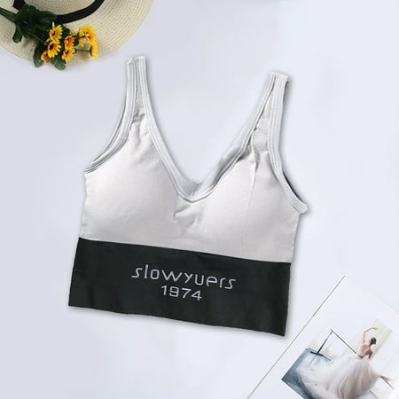 

Lingerie For Women Plus Size Slowyuers 1974 Womens Fashion Casual Show Thin Yoga Underwear Vest