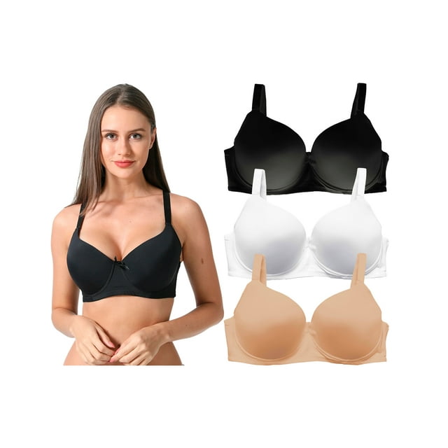 Pack de 3 Brasier COPA D Con Varilla Tatys Fashion Tatys Fashion 9299