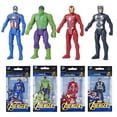 thumbnail image 1 of Paquete de 4 figuras Marvel Avengers Mini 10cm Hulk Iron Man Thor Capitán América Afortunado Sencillez, 1 of 2