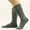 Dark Gray, variant on FAMTKT Women Slouch Socks, 80s 90s Soft Knee Long Scrunch Socks Colorful Winter Knit Crew Knee High Boot Socks