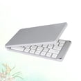 thumbnail image 3 of Mini teclado para portátil, plegable, inalámbrico, plateado, 3 of 7