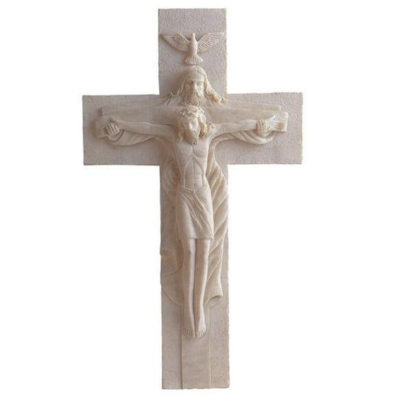 White Atrio Crucifixion Cross 15.5 inches