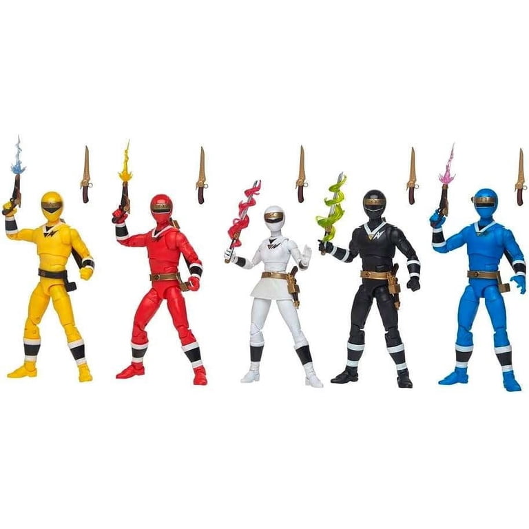 Power Rangers, Action Figures, 5 Pack Alien Rangers of Aquitar, 6
