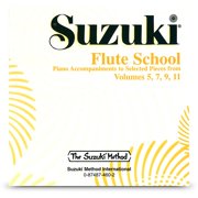 Suzuki Flute School CD, Volume 5, 7, 9 & 11 Piano Acc. (Selected Pieces)