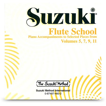 Suzuki Flute School CD, Volume 5, 7, 9 & 11 Piano Acc. (Selected Pieces)