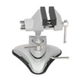 thumbnail image 1 of ESTINK Aluminum Alloy Bench Vise,Bench Vise Flat Push Type Mini Table Jaw With Suction Cup Base Desktop Clamping Tool SK-293,Suction Cup Bench Vise, 1 of 8