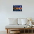 thumbnail image 2 of 1pc San Francisco Bay Bridge Reflection, Frameless Iron Wall Art, Weather-Resistant Metal Decor, 8x12 Inches, Pre-Drilled for Easy Hanging, 2 of 7