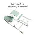 thumbnail image 5 of Oribel Cocoon Z Infant High Chair, 5 Adjustable Heights, 0m-3yrs, Avocado Green, 5 of 6