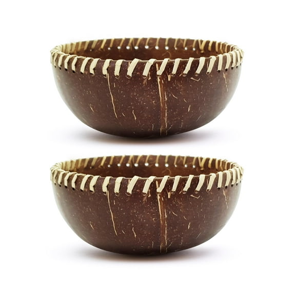 Rainforest Bowls Fiber Coconut Bowl 2-Pack
