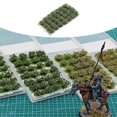 thumbnail image 3 of 28 PCS Grass Tufts Self Adhesive Sand Table 3-5 g/ 0.007-0.01lb/ Model Scenery Dark Green, 3 of 7