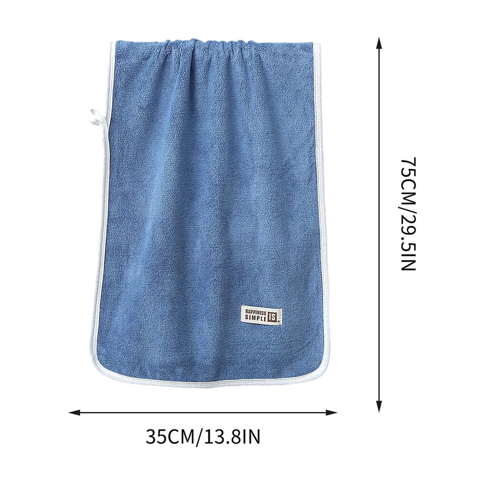 Bcylexb Microfiber Hand Towels, 14"x30" Ultra Soft Face Towels for Bathroom Absorbnet Comfortable Towels for Shower Hotel Travel Spa Gym