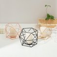 thumbnail image 5 of Portavelas candelita negro - Juego de 2 portavelas geométricos Diseño moderno, 5 of 5