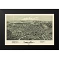 thumbnail image 2 of Fowler 14x10 Black Modern Framed Museum Art Print Titled - Evans City Pennsylvania - Fowler 1900, 2 of 5