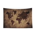 thumbnail image 2 of CAPSCEOLL World Map Wall Hanging, Black & Brown, 60X50 Inches - Perfect for College Dorm Room Decorations, 2 of 4