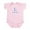 Petal Pink, variant on CafePress - L Is For Leo Infant Bodysuit - Baby Light Bodysuit, Size Newborn - 24 Months
