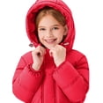 thumbnail image 5 of XXWXYD Kids Korean Style Thickened White Down Hooded Jacket, Warm Winter Coat for Boys Girls, Big Children Padded Outerwear Autumn, 5 of 9