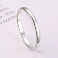 thumbnail image 1 of Bagues Fines 2 mm pour Femmes en Acier Inoxydable, Ensemble de Bagues Minimalistes, Bague Queue Élégante pour Fête, 1 of 5