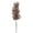 Light Brown, variant on Vickerman 34.5" Dusty Gray Artificial Fern Spray, 2 per bag.
