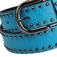 thumbnail image 4 of Cinturones de señora punk Macarena Gothic Punk Lady Rivet Azul 35 × 105 cm, 4 of 8