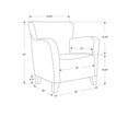 thumbnail image 2 of Monarch Specialties Inc Monarch Specialties Accent Chair, 2 of 3