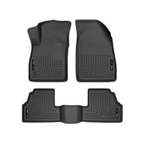 Husky Liners by RealTruck Weatherbeater Floor Mats Fits 2013-2022 Buick Encore (Excludes GX Model); 2015-2022 Chevrolet Trax Front & 2nd Row, 3-pc Black-98271