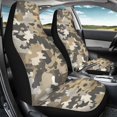 thumbnail image 4 of POLERO Camouflage Pattern Front Seat Cover for Women, Two Pack Car Seat Cover Stain Resistant Anti-Slip Vehicle Seat Covers, 4 of 13