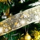 thumbnail image 4 of Guirnalda de luces navideñas de 9,7 m con 100 LED blanco cálido | Luces de alambre de cobre a pilas con lazos | Decoración navideña para interiores y exteriores, fiestas y bodas, 4 of 6
