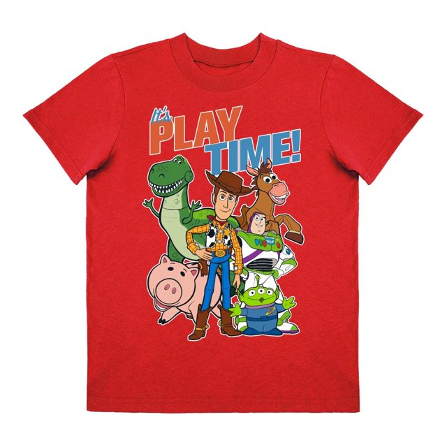 Playera Para Niño Disney Toy Story Cuello Redondo Manga Corta Talla 8 Rojo
