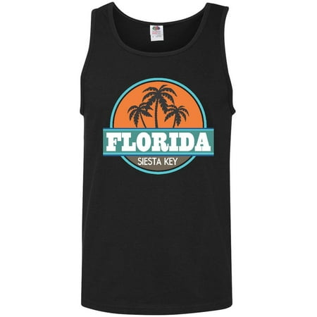 Siesta Key Florida Vacation Gift Men's Tank Top (Best Vacation Spots In South Florida)