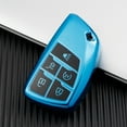 thumbnail image 3 of Full-Body TPU 5-Button Key Fob Cover with Keychain for 2021-2024 Chevrolet Suburban Tahoe GMC Yukon Denali Sierra Silverado Buick Envision Models, 3 of 6