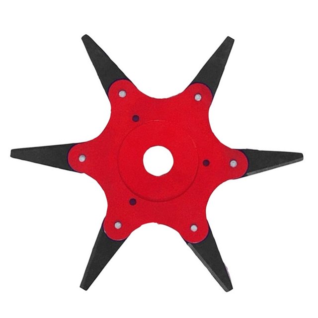 Mechanic Set, Universal Metal Blades 6 Teeth Brush Head 65Mn Cutter Garden Grass Lawn, Trim Tool