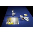 thumbnail image 4 of Kohler K-5287-NA 15 x 15 in. Strive Strive Under-Mount Bar Sink with Basin Rack, Silver, 4 of 5