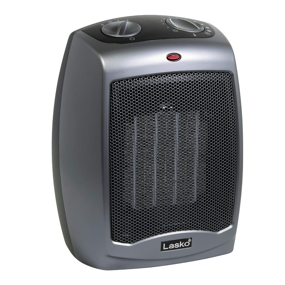 Lasko 754201 Small Portable 1500W Electric Ceramic Space Heater with