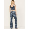 thumbnail image 3 of Idyllwind Women's High Risin Floral Drive Flare Jeans - IWSP23J39 2W x 34L, 3 of 4