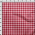 thumbnail image 3 of oneOone Cotton Poplin Pastel Pink Fabric Gingham Check Sewing Fabric By The Yard Printed Diy Clothing Sewing Supplies 56 Inches Wide, 3 of 4