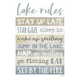 thumbnail image 3 of Rae, Marla 15x18 Black Modern Framed Museum Art Print Titled - Lake Rules, 3 of 5