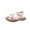Beige, variant on AJTQTH Sandals for Girls Toddler Kids Round-Toe Cute Cartoon Accessories Wadding Shoes Ankle Straps Thick Soled Non-Slip Walking Shoes with Velcro for Summer Casual Beige 9 Y