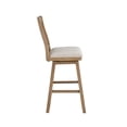 thumbnail image 4 of Home 2 Office SH Mission 42.5 in. Oak High Back Wood 29 in. Bar Stool, 4 of 6