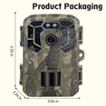 thumbnail image 3 of EGNMCR Mini Wild Camera Hunting Camera Game - 1080P 24MP Camera With Night Vision Motion Activated Waterproof IP66 Wild Cam 0.3s Triggering Time, Gift, 3 of 9