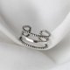 thumbnail image 4 of Anillo retro punk con forma de estrella y flor de serpiente antigua, personalidad de alto sentido, anillo de plata tailandesa para mujeres, 4 of 6
