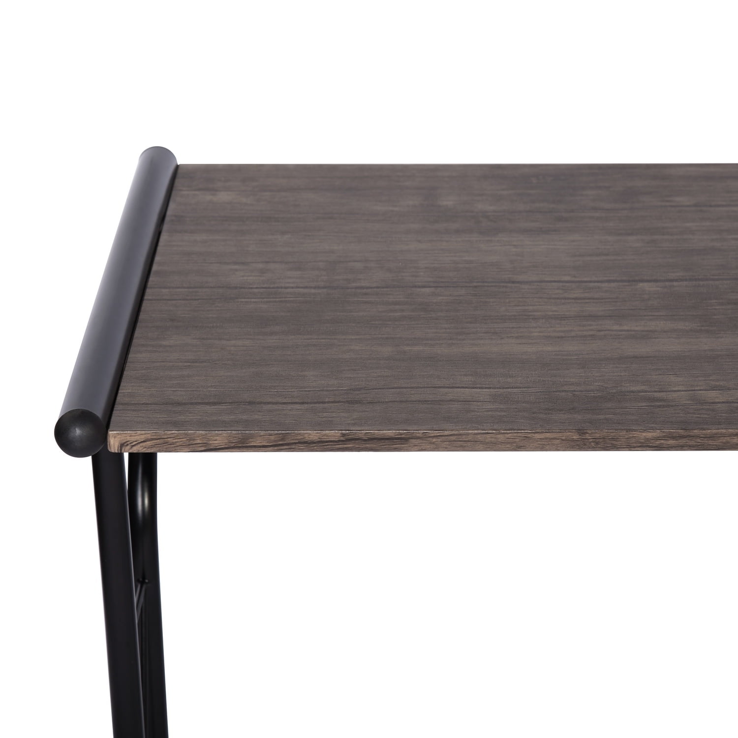 Kepooman L Shaped Desk, Round Corner Computer Desk Gaming Table Workstation for Home Office, Brown Kepooman L Shaped Desk, Round Corner Computer Desk Gaming Table Workstation for Home Office, Brown