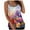 Z02-Hot Pink, variant on TTUHYWXI Women's Underwire Tankini Top Tummy Control Bathing Suits Sexy V Neck Crossover Swim Top Only,Orange M