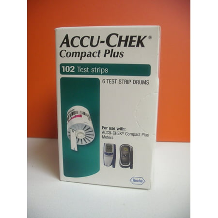 Accu-Chek Compact Plus 102 count strips (Accu Chek 100 Strips Best Price)