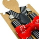thumbnail image 5 of 2 Piezas Tirantes Ajustables Tirantes Elásticos Con Pajaritas Para Niños Estilo A Yinane tirantes para hombre, 5 of 8