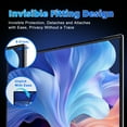 thumbnail image 4 of 27" Magnetic Computer Privacy Screen Filter for 16:9 Widescreen Monitor Screen Protector, Anti-Glare Blue Light Privacy Filter Shield, Removable Desktop Monitor Privacy Film, Double Sided Reversible, 4 of 11